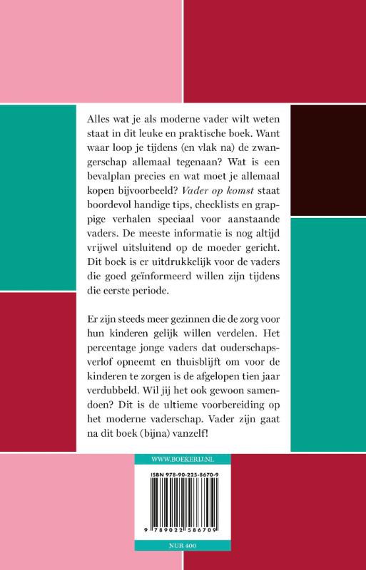 Achterkant van Vader op komst