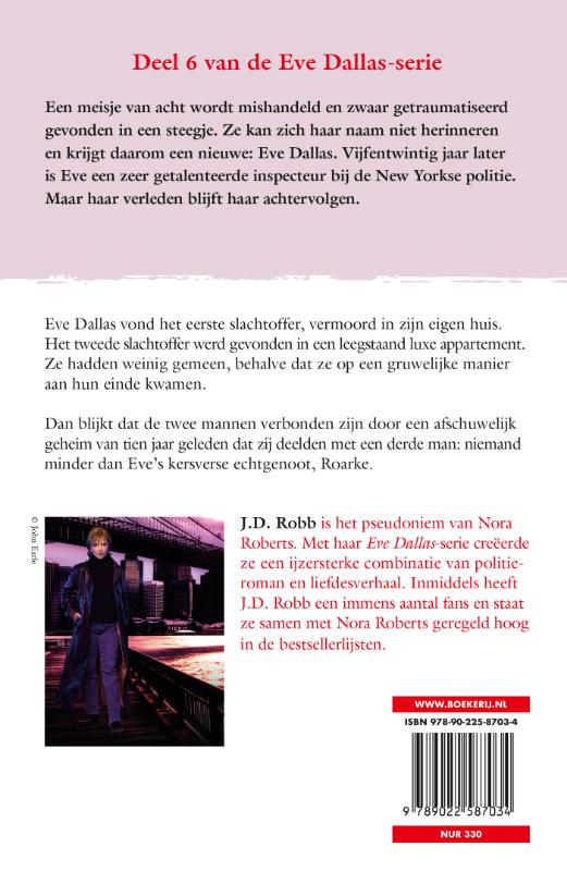 Achterkant van Vermoord uit wraak