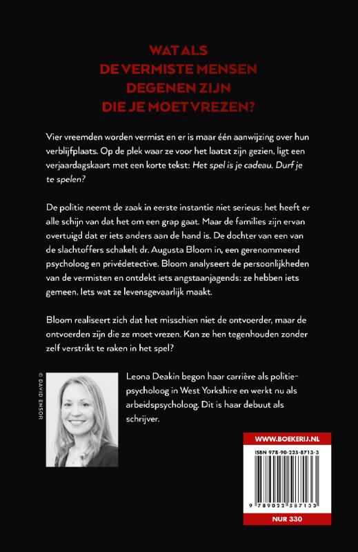 Achterkant van Mind games