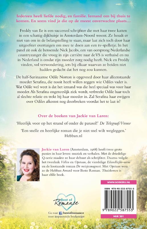Achterkant van Thuiskomen