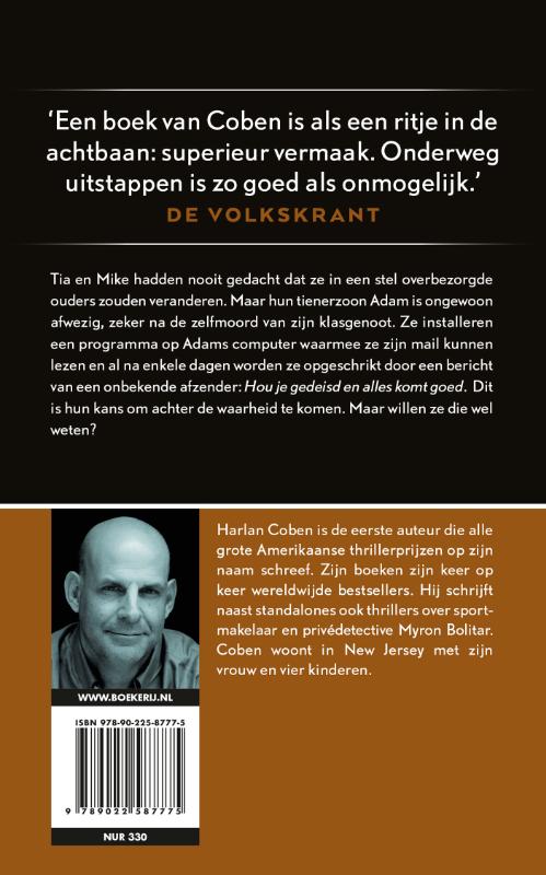 Achterkant van Houvast