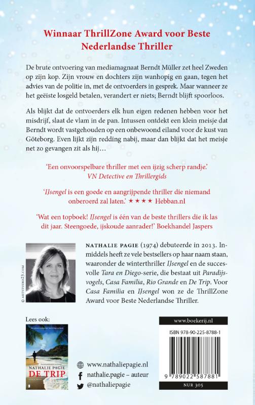 Achterkant van IJsengel