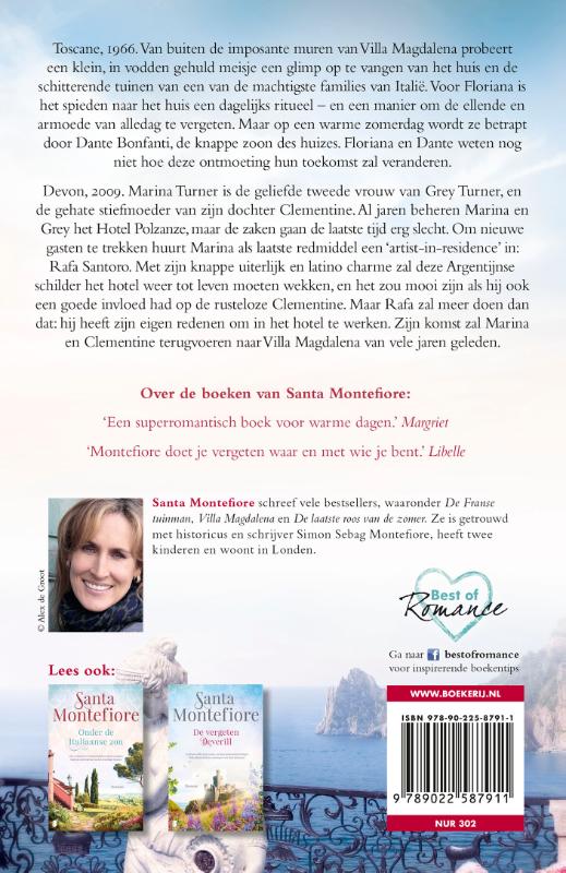 Achterkant van Villa Magdalena
