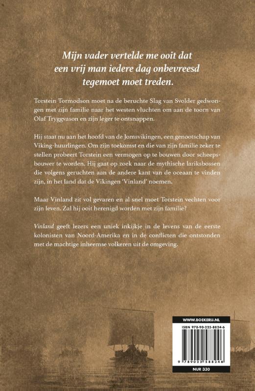 Achterkant van Vinland