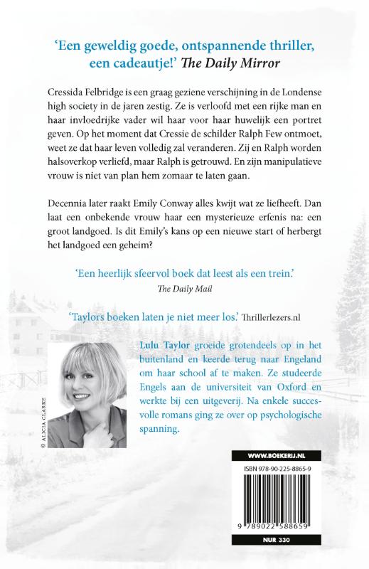 Achterkant van De sneeuwengel