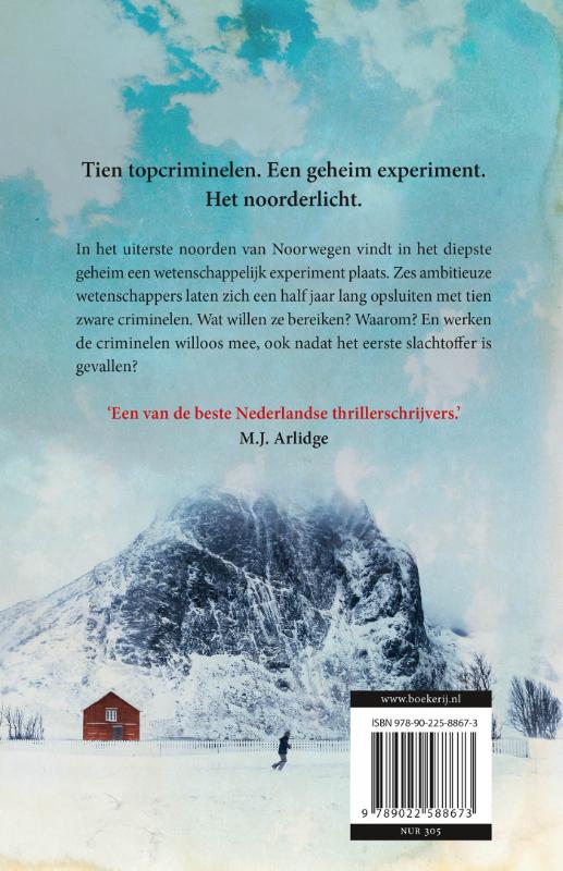 Achterkant van Noordkaap