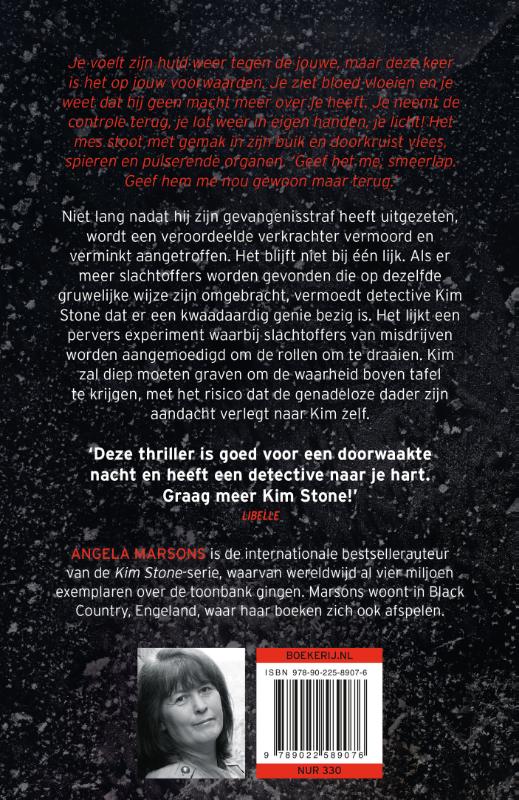 Achterkant van Wreed spel