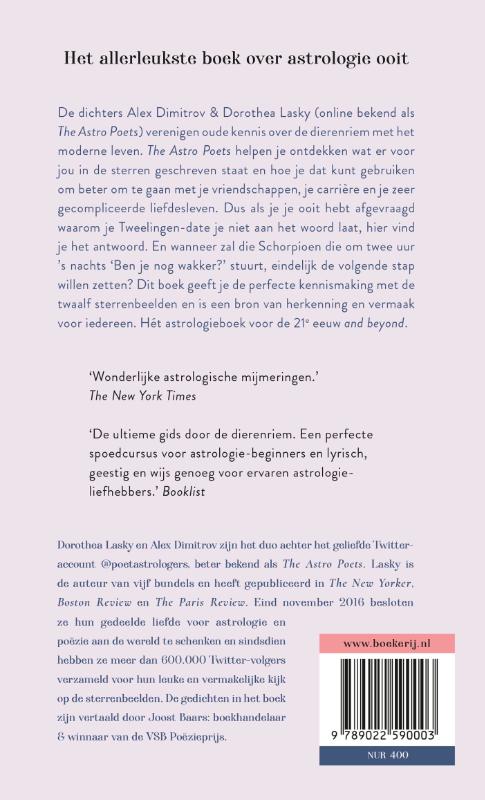 Achterkant van The astro Poets