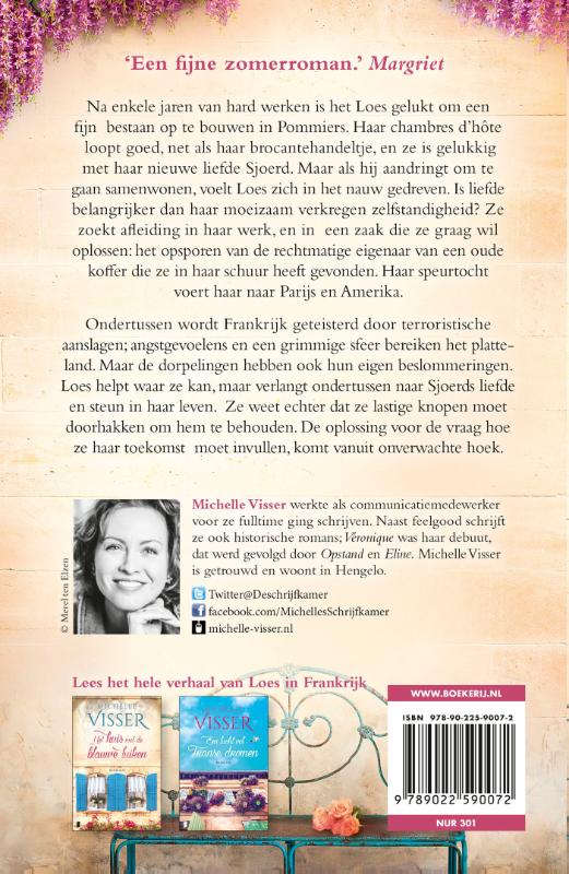 Achterkant van Geluk komt in de zomer