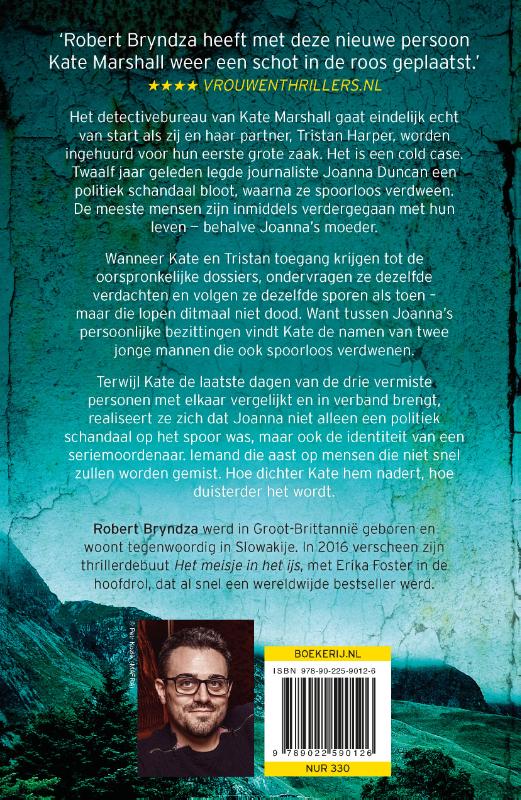 Achterkant van Vallend duister