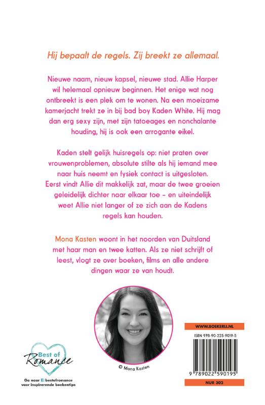 Achterkant van Begin Again