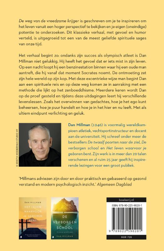 Achterkant van De weg van de vreedzame krijger