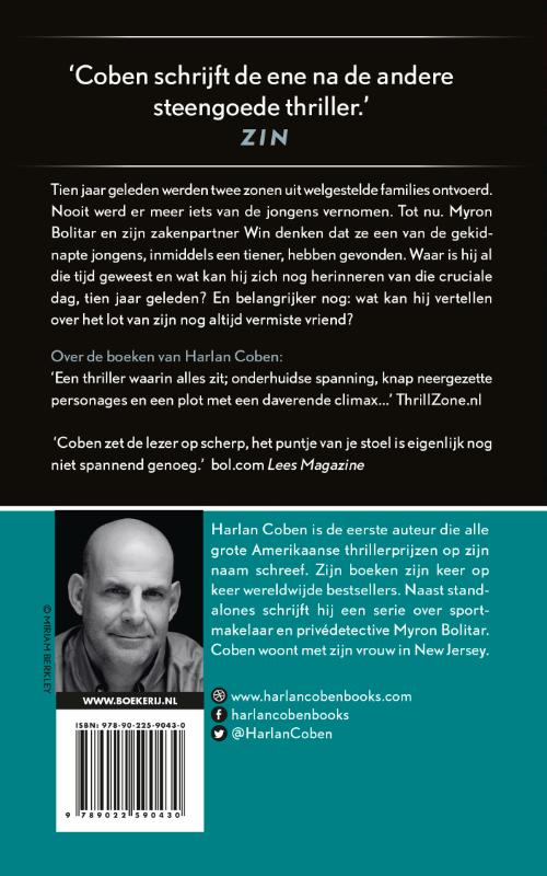Achterkant van Naar huis