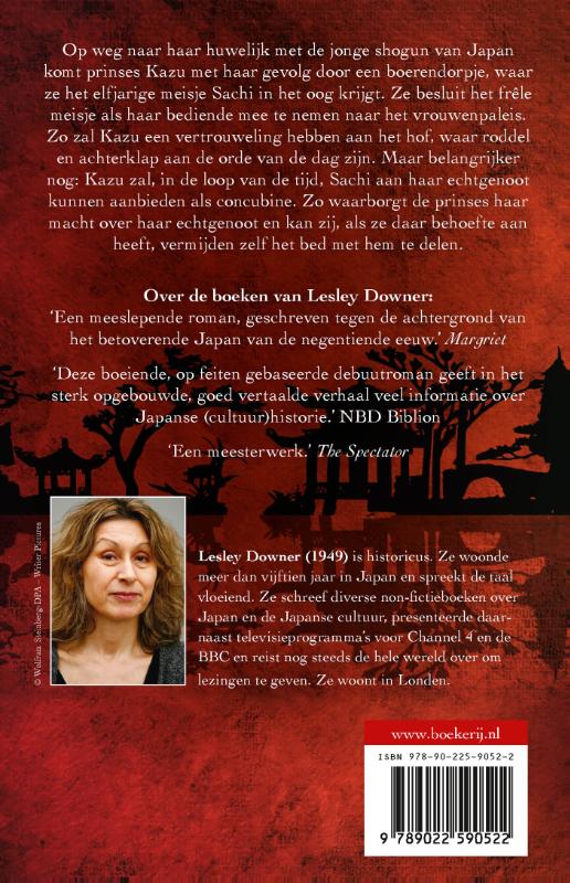Achterkant van De laatste concubine