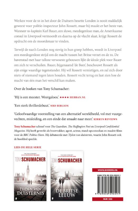 Achterkant van De macht van één man