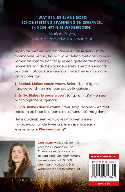 Achterkant van Drie weduwen
