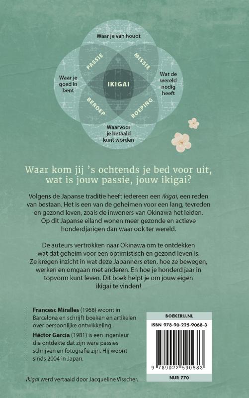Achterkant van Ikigai