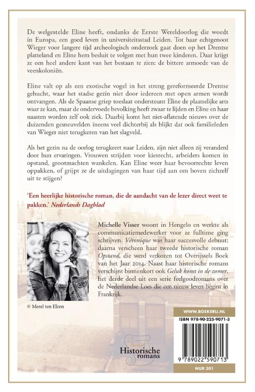 Achterkant van Eline