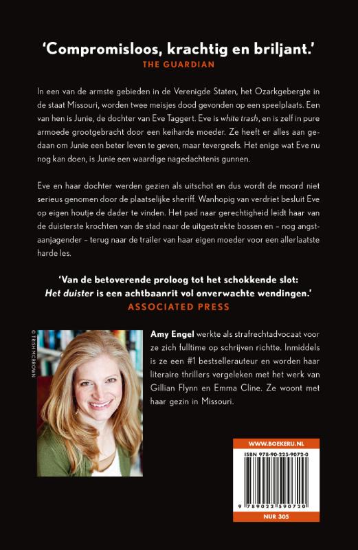 Achterkant van Het duister
