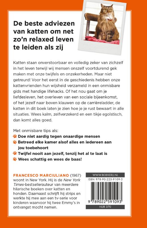 Achterkant van Doe vaker een dutje