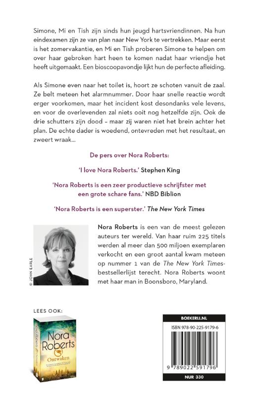 Achterkant van Kijk niet terug