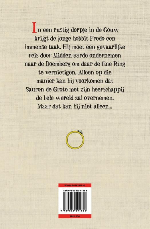 Achterkant van In de ban van de ring