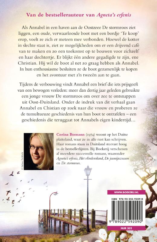 Achterkant van De stormroos
