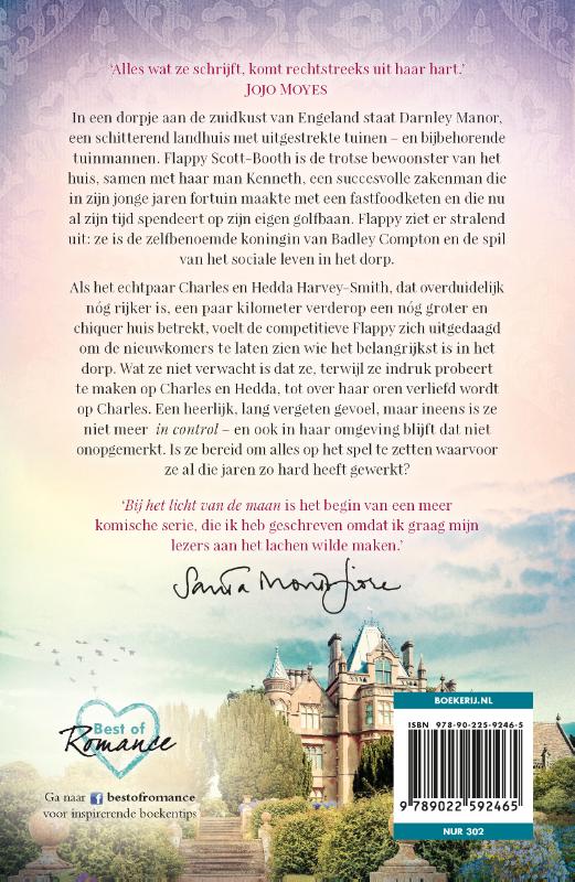 Achterkant van Bij het licht van de maan