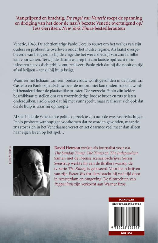 Achterkant van De engel van Venetië