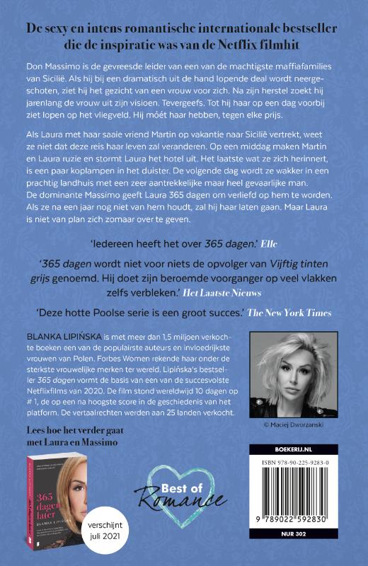 Achterkant van 365 dagen