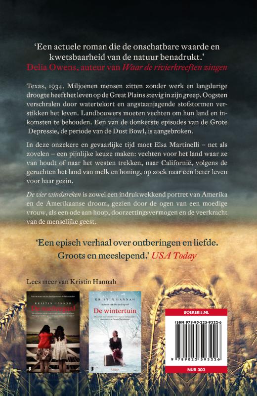 Achterkant van De vier windstreken