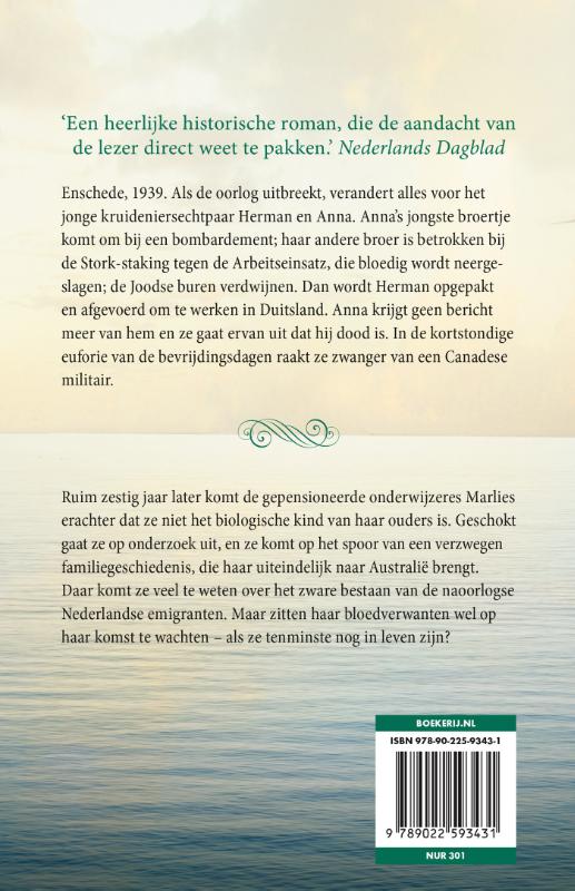 Achterkant van Zoals het leven komt
