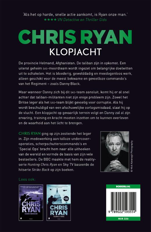 Achterkant van Klopjacht