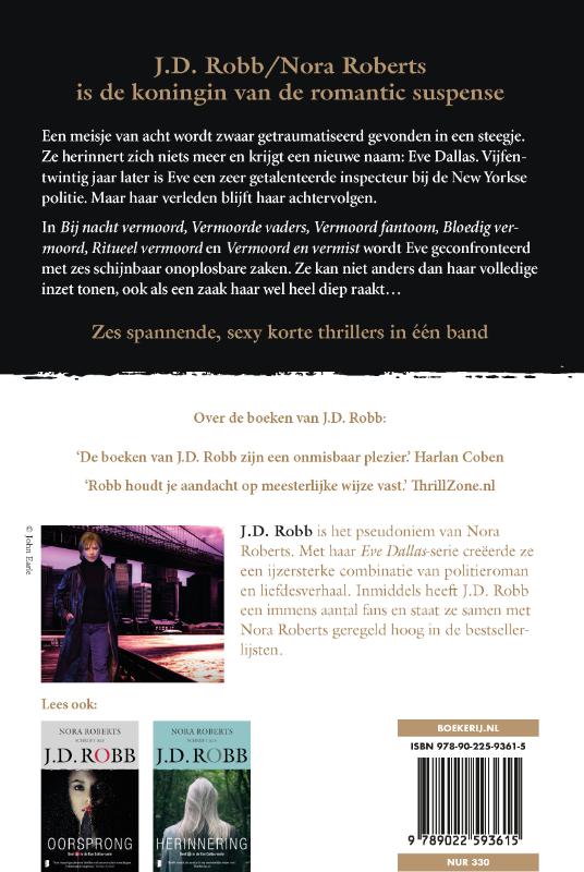 Achterkant van Zes zaken voor Eve