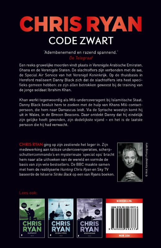 Achterkant van Code Zwart