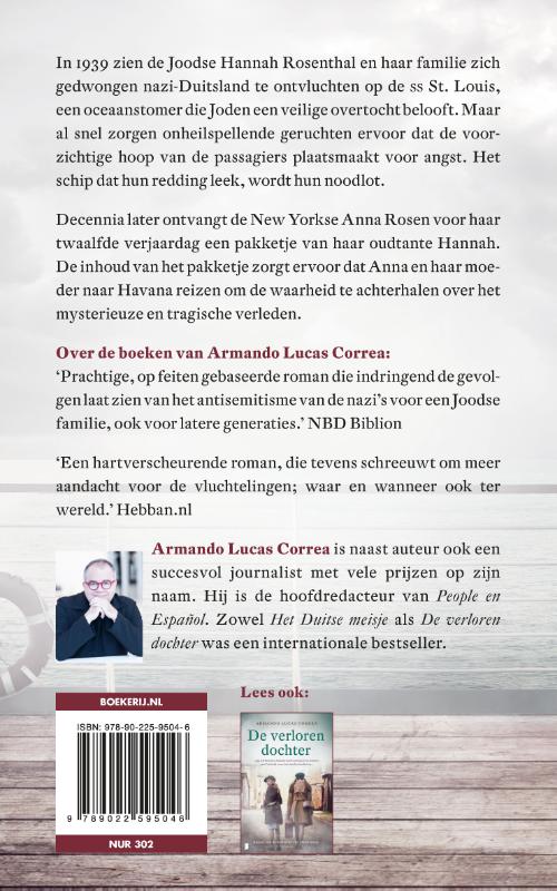 Achterkant van Het Duitse meisje