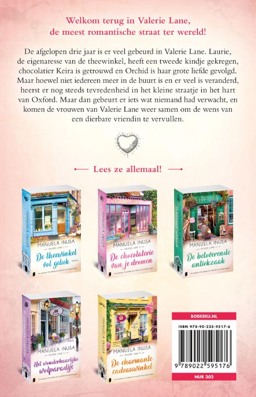 Achterkant van Het kleine straatje met het grote hart