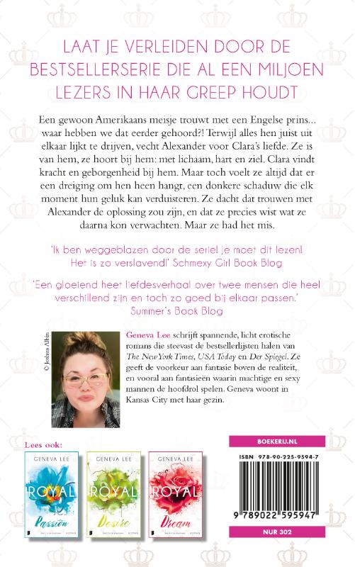 Achterkant van Royal Love