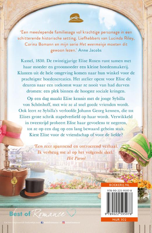 Achterkant van Het hoedenatelier