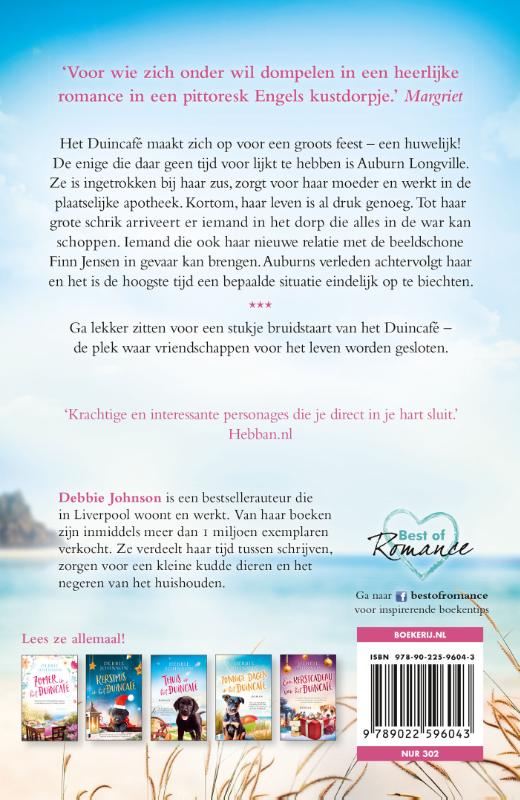 Achterkant van Een huwelijk in het Duincafé