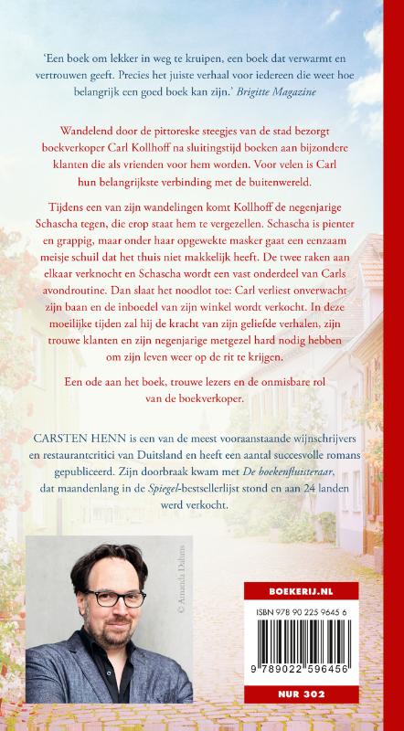 Achterkant van De boekenfluisteraar