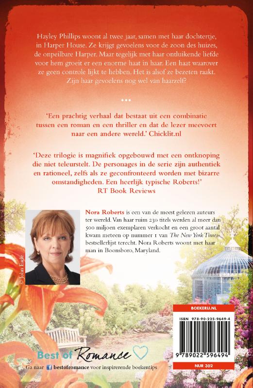 Achterkant van De rode lelie