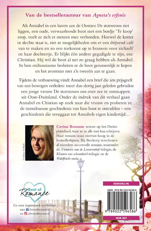 Achterkant van De stormroos
