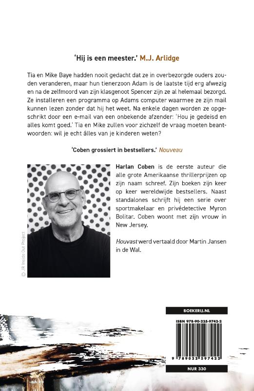 Achterkant van Houvast