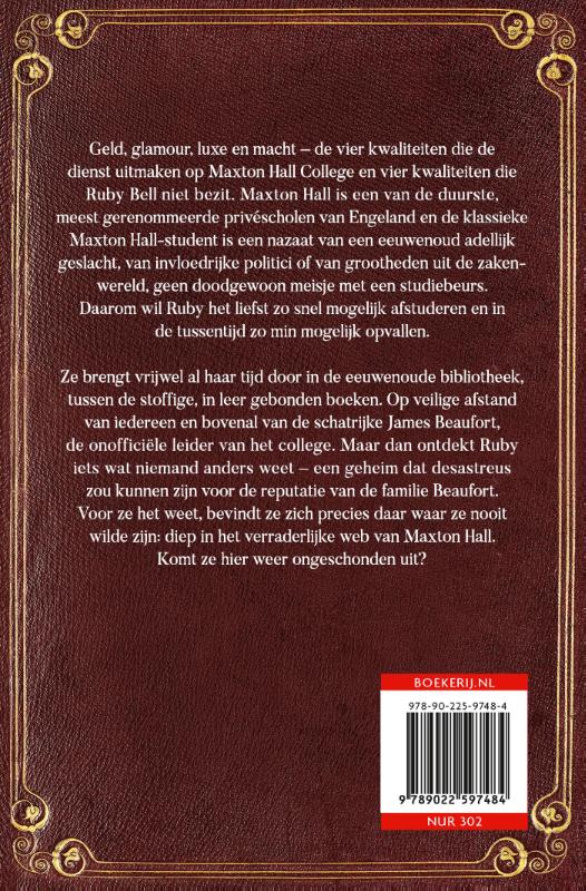 Achterkant van Maxton Hall College