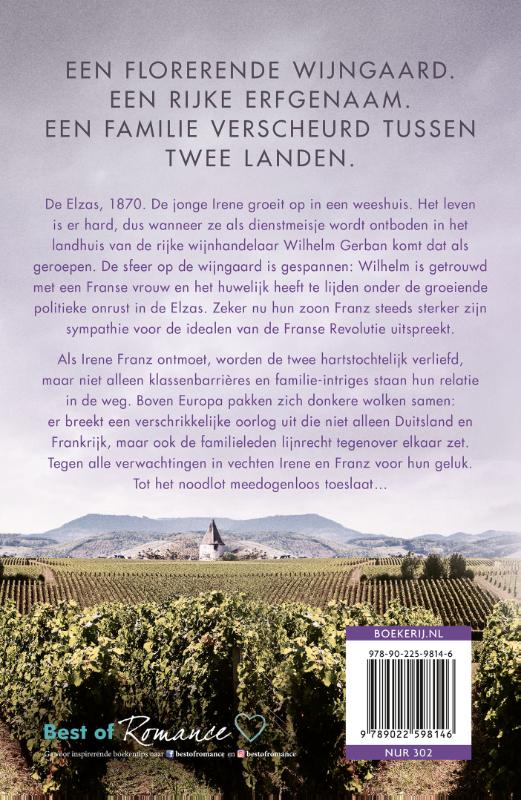 Achterkant van Storm boven de velden