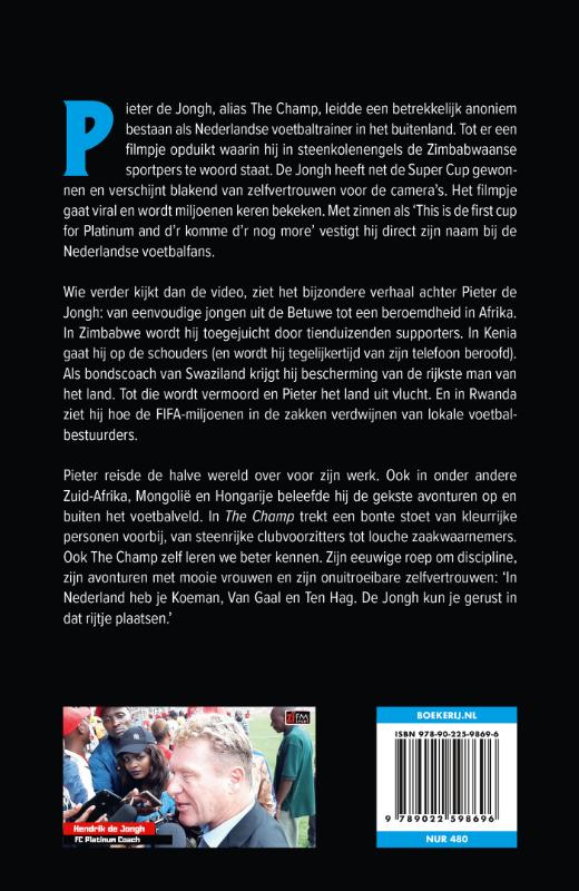 Achterkant van The Champ