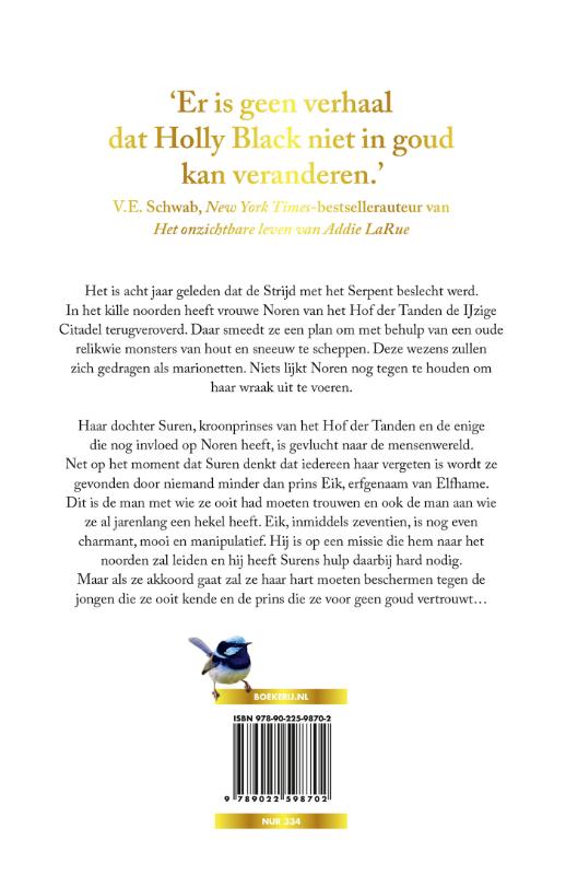 Achterkant van De gestolen erfgenaam