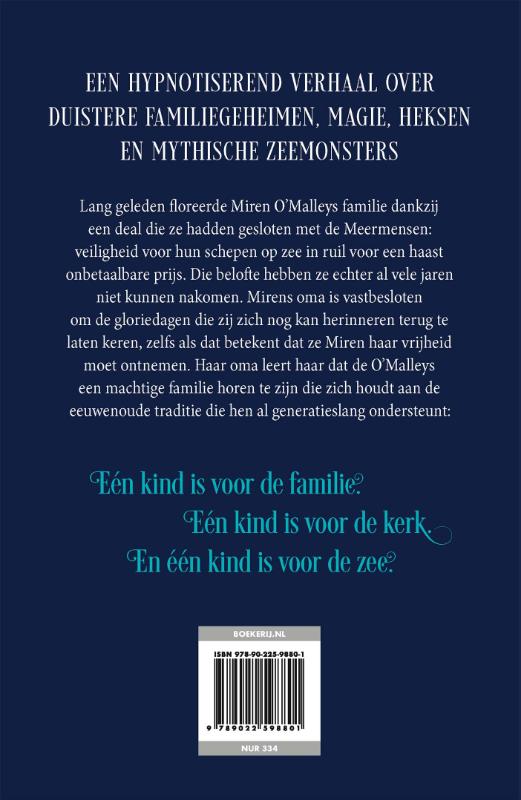 Achterkant van Het lied van de zee