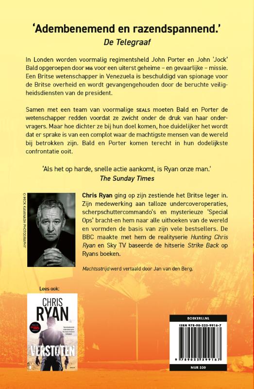 Achterkant van Machtsstrijd